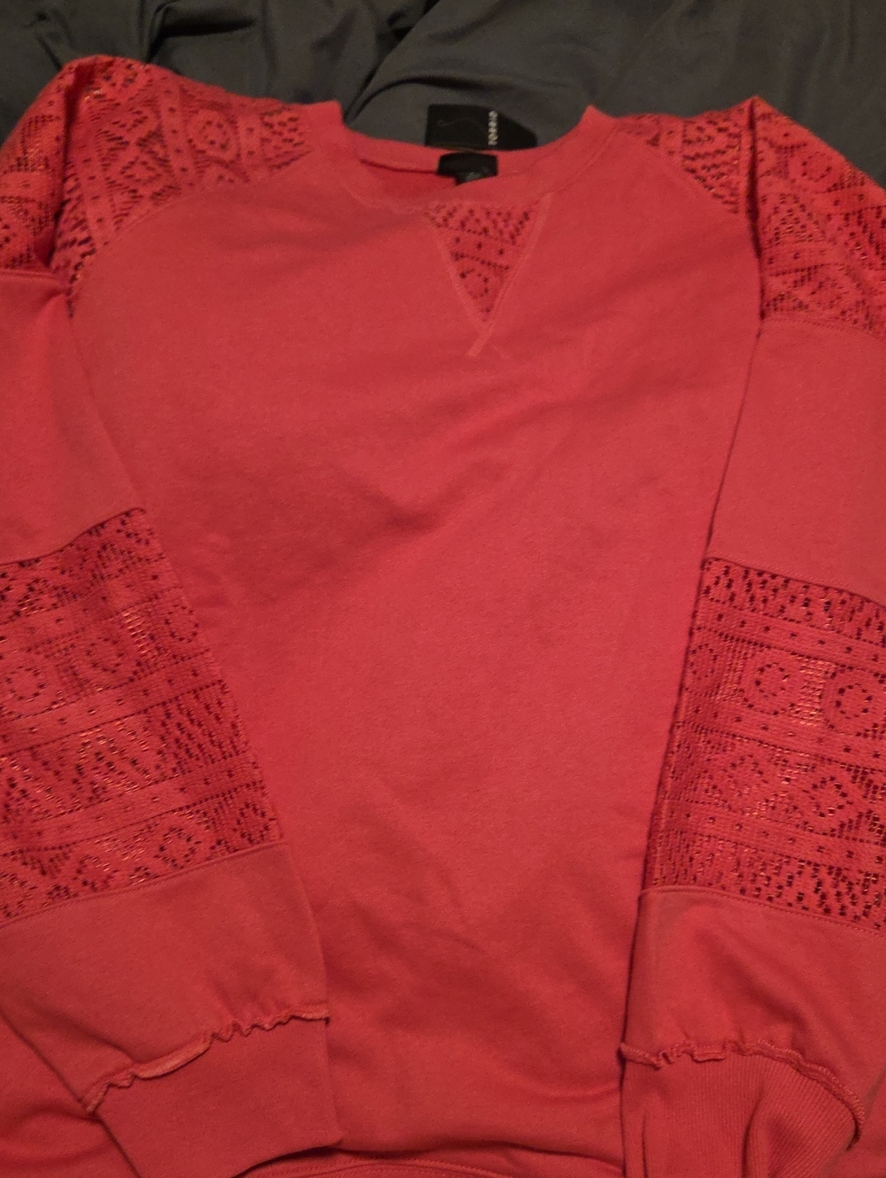 torrid Coral Crewneck Sweatshirt